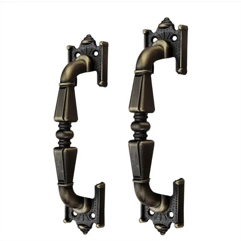 Зеленые бронзовые дверные ручки винтажные для ящиков шкафов | Обустройство дома