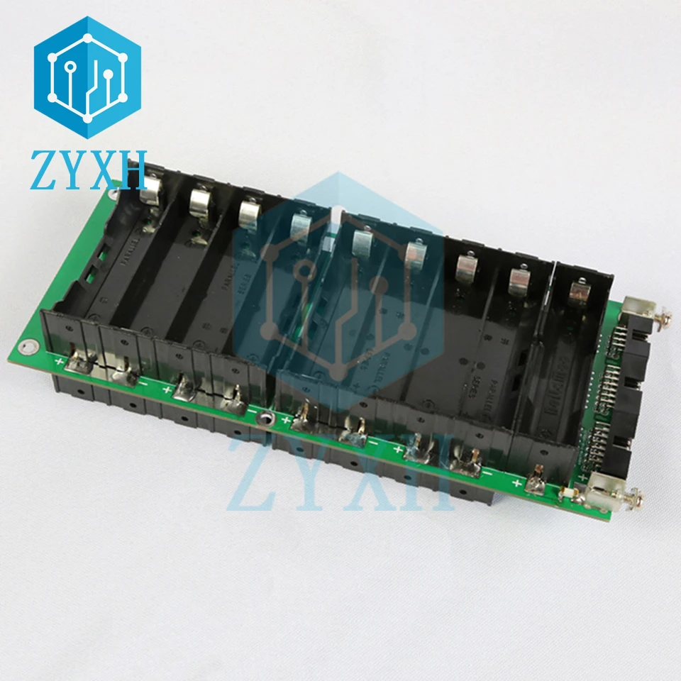 Фото BMS 17S Power Wall 60 в 18650 аккумуляторных батарей, коробка-держатель 45 А, зарядная плата, слой, встроенный блок питания «сделай сам» для электровелос... №2
