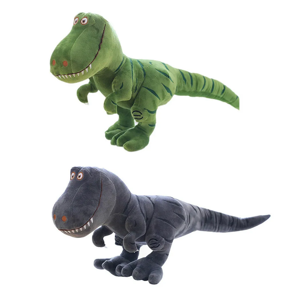 

New Simulation Dinosaur Plush Toys Cute Cartoon Tyrannosaurus Stuffed Dolls for Kids Children Birthday Gift 1pc 40-100cm
