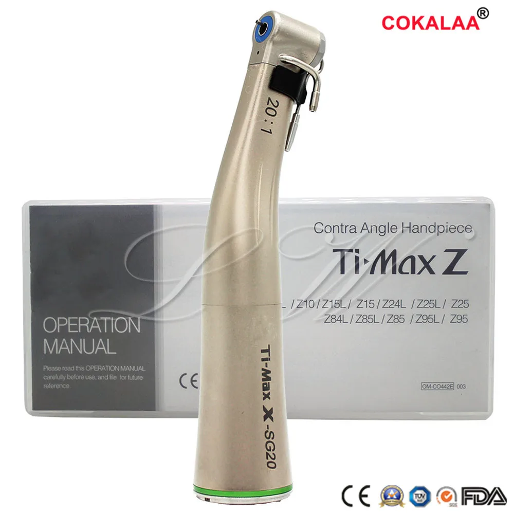 Низкоскоростной Зажимной патрон с кнопкой стоматологический наконечник