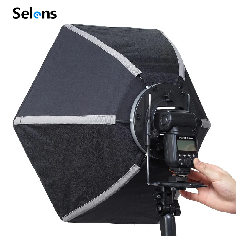 софтбокс на вспышку Всплывающие флэш диффузор с одним кронштейном для
