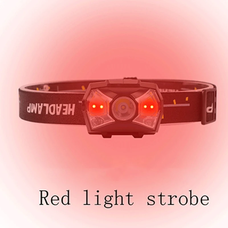 

Smart Sensor LED Strong Headlight Rechargeable Night Fishing Running Headlamp Dropship