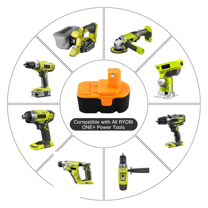 18 в 3.0Ah P100 Замена Батарея для Ryobi P101 ABP1803 BPP1820 1322401 1400672 130224007 1323303 Мощность