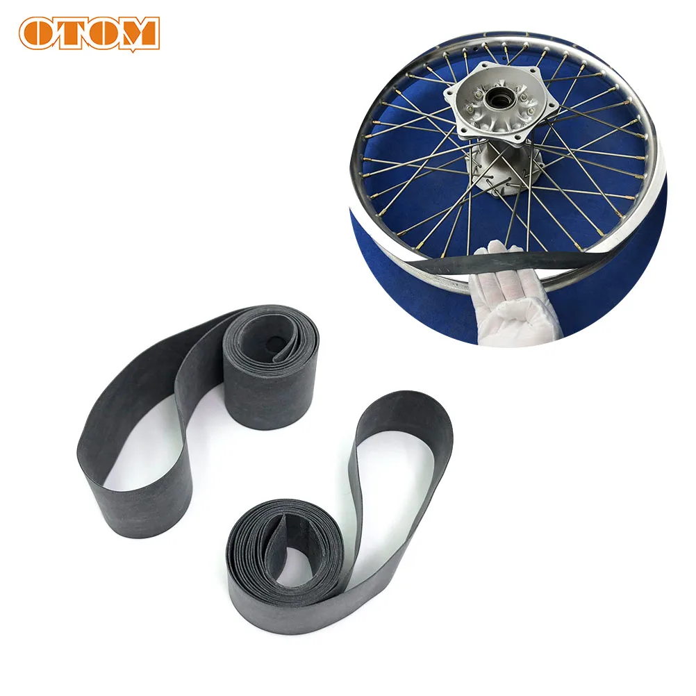 

Прокладка для мотоцикла OTOM, накладка на переднюю и заднюю шину, стальной обод, прокладка из бутилкаучука для 16, 17, 18, 19, 20, 21 ободов, универсальный