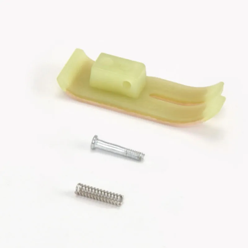 10 шт./лот плоские прижимные лапки пластиковая пластина для промышленных швейных