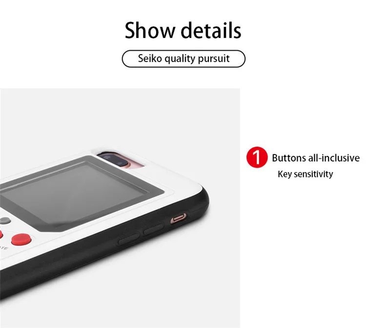 Ретро Gameboy тетрис телефонные чехлы для iPhone XS MAX XR мягкий TPU может играть в игры Чехол для iPhone X 6 6S 7 8 plus чехол coque