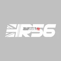 car goods decals suitable for r56 mini cooper s union jack turbocharged car vinyl decal sticker graphic jcw gp