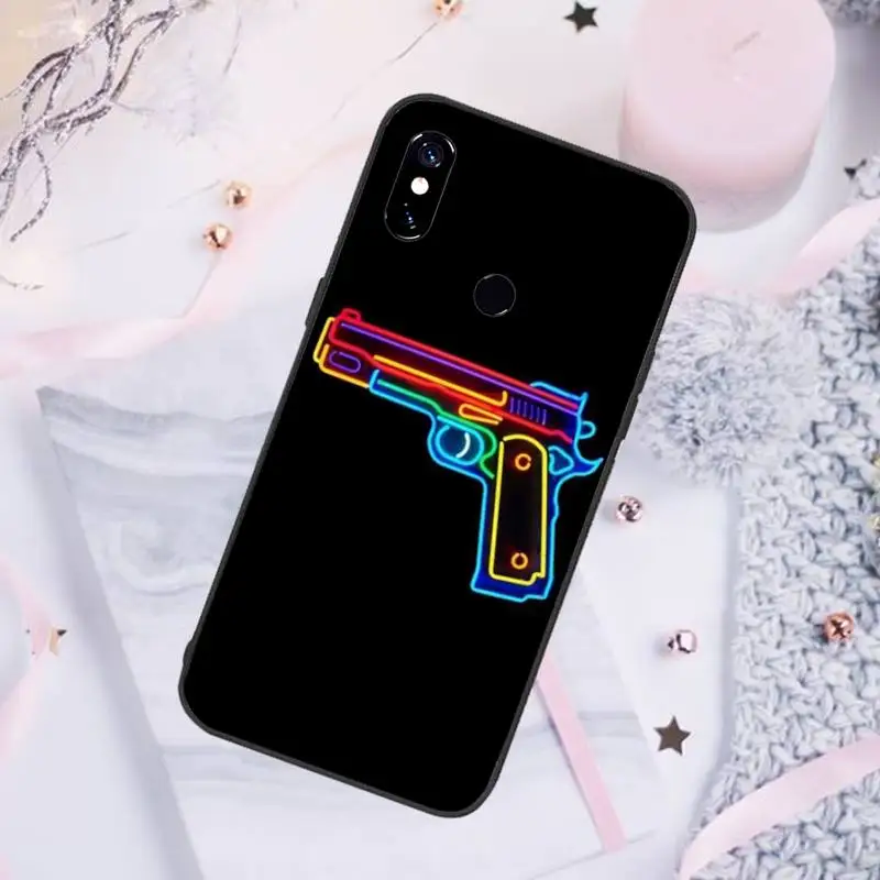 

shooting so cool gun Phone Case For Xiaomi Redmi 4x 5 plus 6A 7 7A 8 mi8 8lite 9 note 4 5 7 8 pro