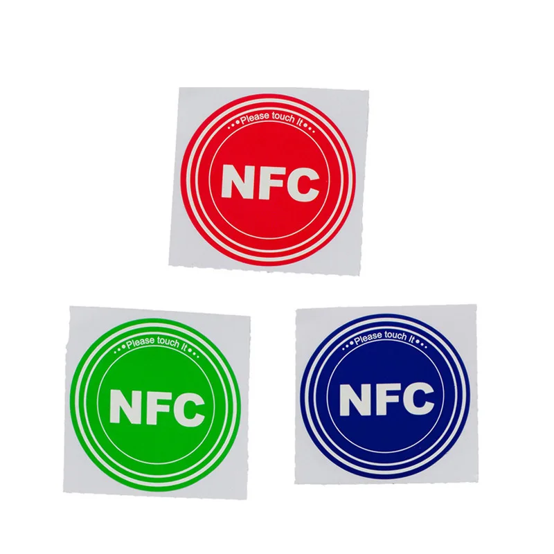 RFID supply self-adhesive NFC electronic tag NTAG213 high frequency chip anti-theft sticker
