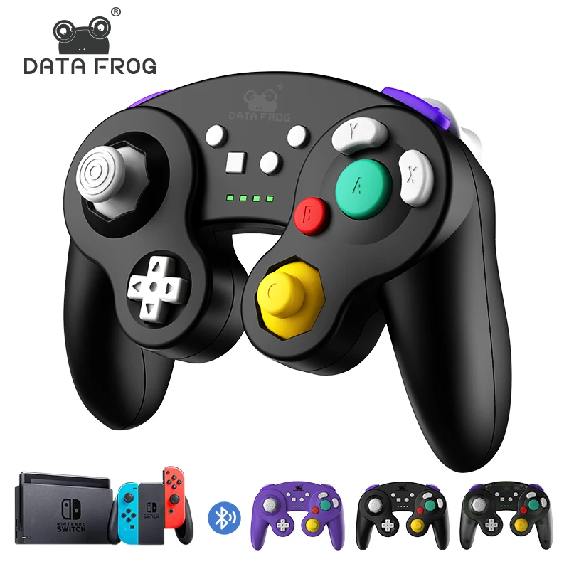 Беспроводной Bluetooth игровой контроллер DATA FROG для Nintendo Switch Pro джойстик ПК/ТВ
