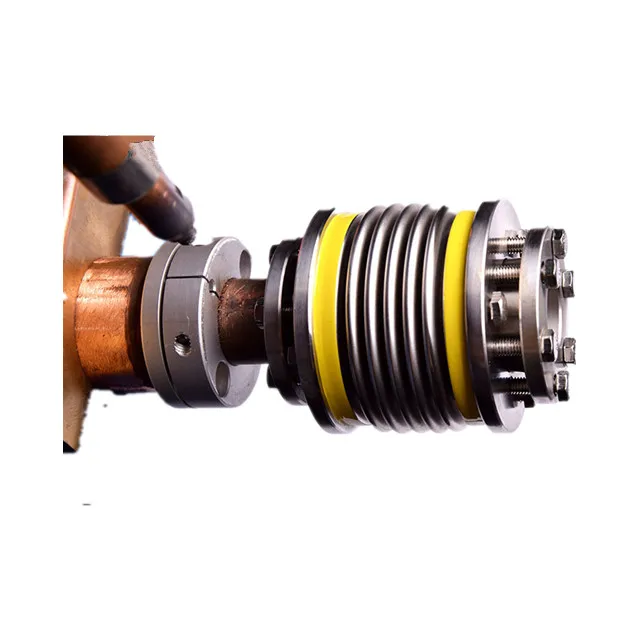 

Shaft Locking Assembly Bellows Coupler Stainless Steel Flexible Coupling for CNC motors