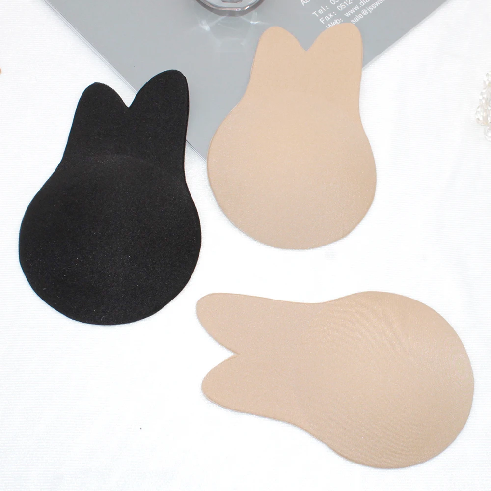 Женское сексуальное нижнее белье с кроличьими ушками силиконовый самоклеющийся