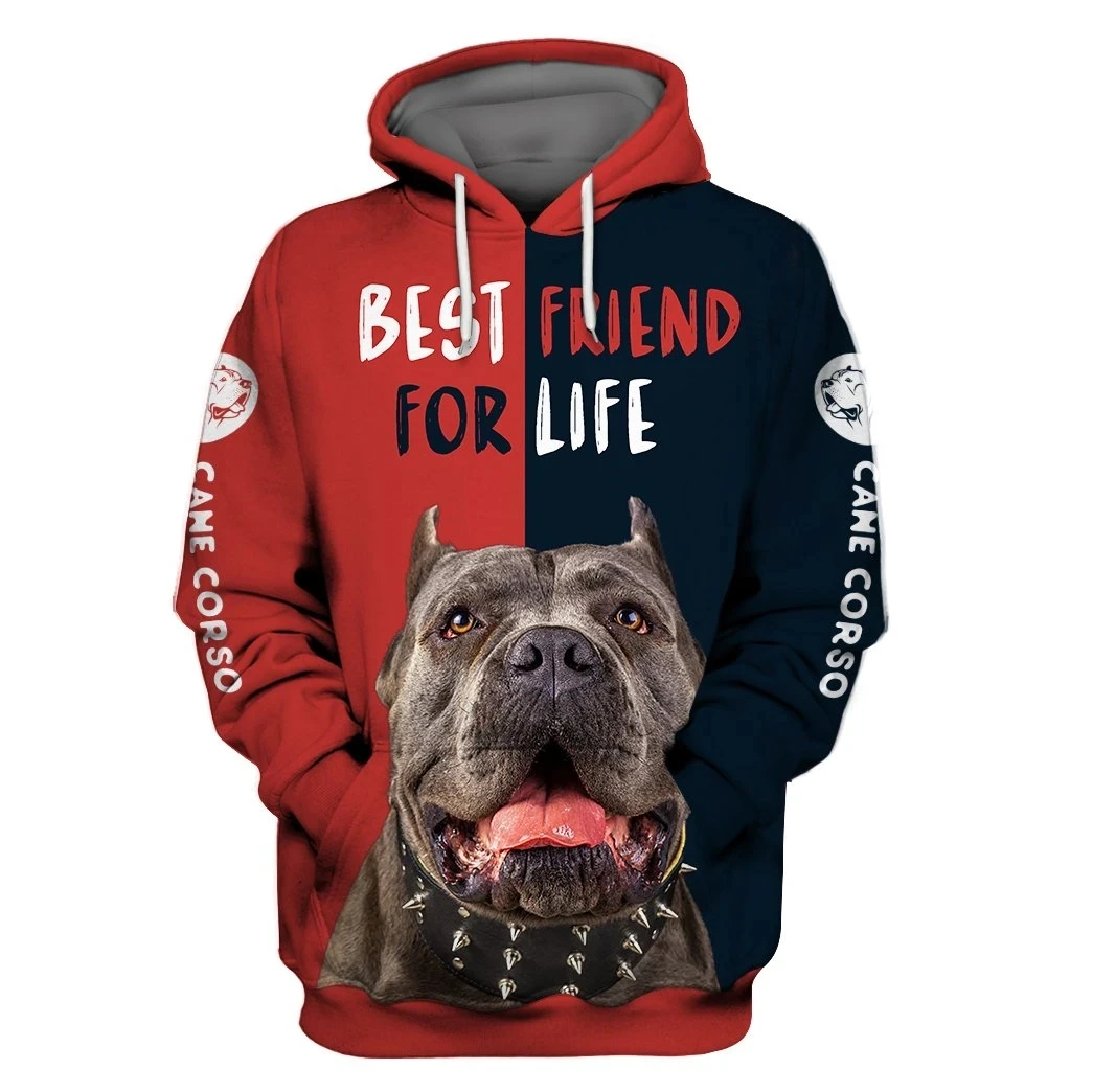 

Cane Corso Dogs Hoodie 3D All Over Printed For Men/Women Harajuku Fashion Animal hooded Sweatshirt Casual Jacket Pullover