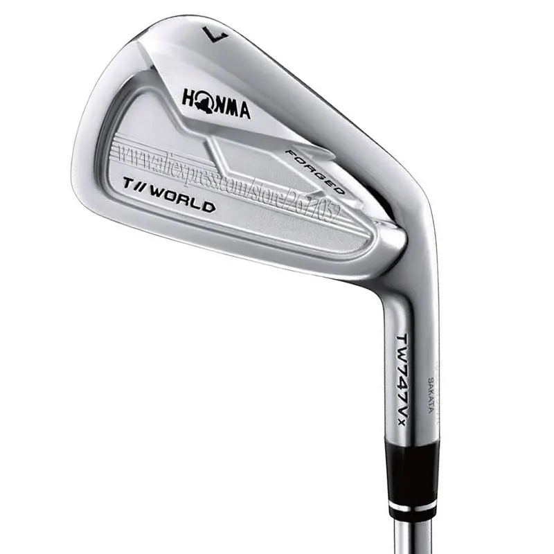 Новые клюшки для гольфа HONMA TW747 Vx клюшки для гольфа 4-11 клюшек набор графитовых и стальных валов R или S Гольф Вал Cooyute