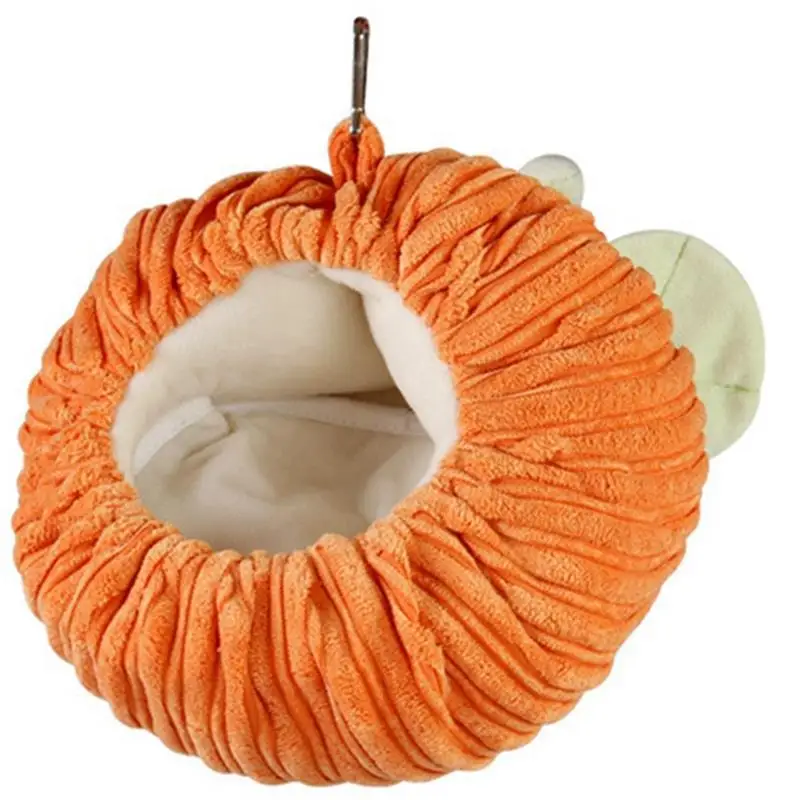 Теплый домик с тыквой крыса хомяк зимний хлопковый пещера ежика морская свинка