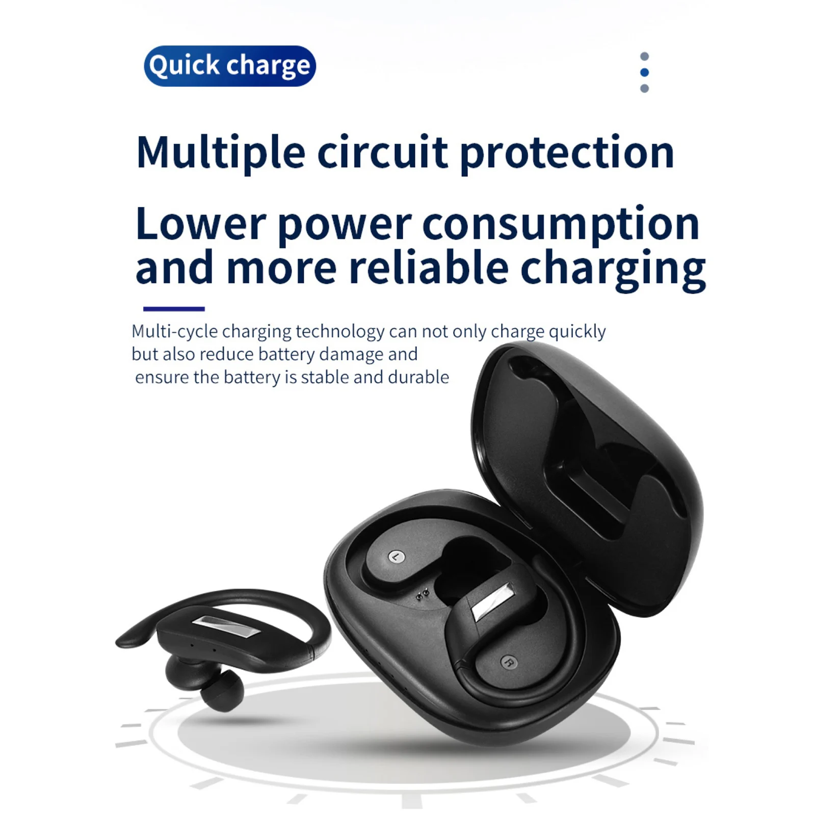 

BK-T8 TWS Bluetooth 5.0 Waterproof Wireless Stereo Sport Earphone for Phone