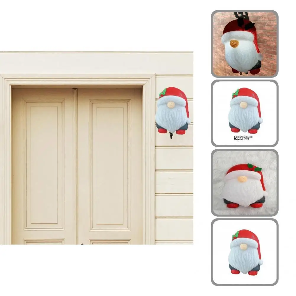 

Fine Workmanship Anti-deform Christmas Element Dwarf Light Cover for Porch