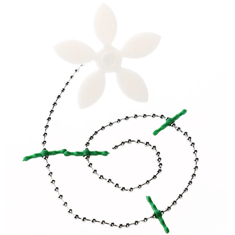 

Sewer hair cleaner Xiaohua chain kitchen sink pipe cleaning hook strip bathroom anti-blocking dredge