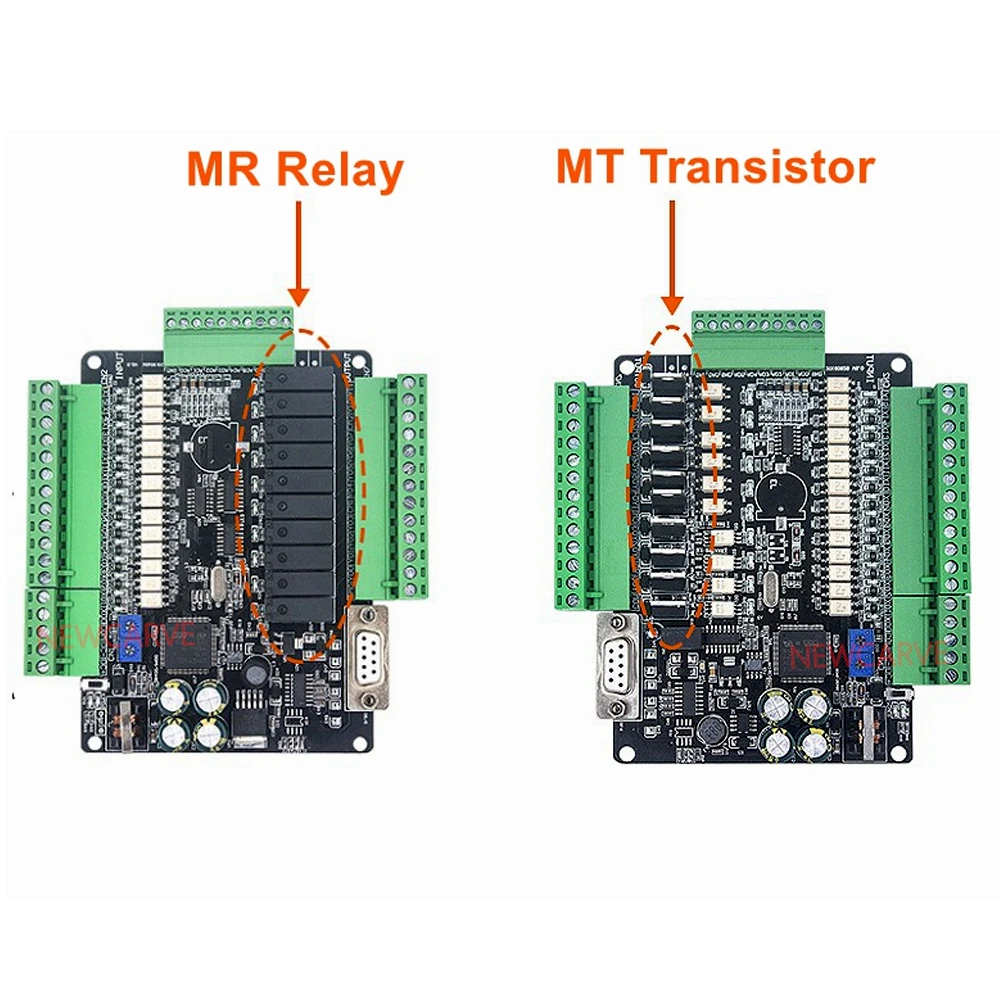 Промышленная плата управления ПЛК 24 входа выхода 6AD 2DA с RS232 RS485 связь NEWCARVE |