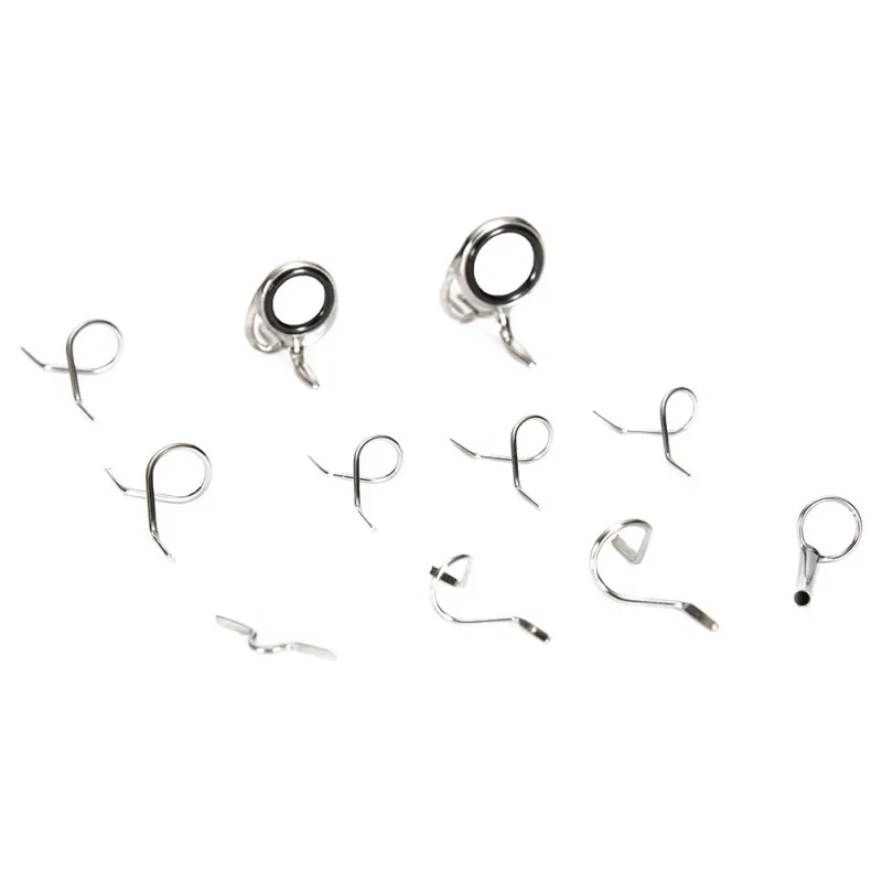 1 комплект Удочка направляющая глаз Нержавеющая сталь летучей рыбы смешанные