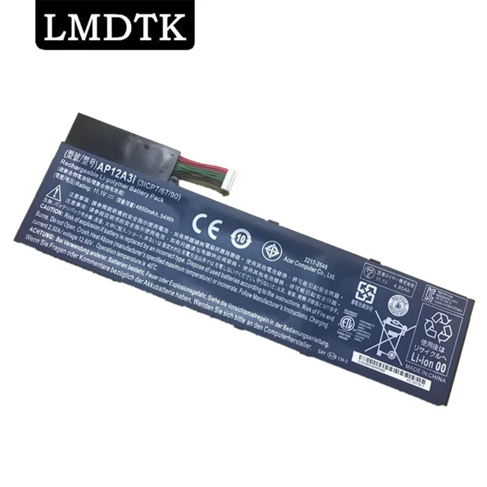 LMDTK новый ноутбук Батарея для acer TravelMate P658 X483 6691 X483G M3 581TG 72634G25Mnkk AP12A31 AP12A3i