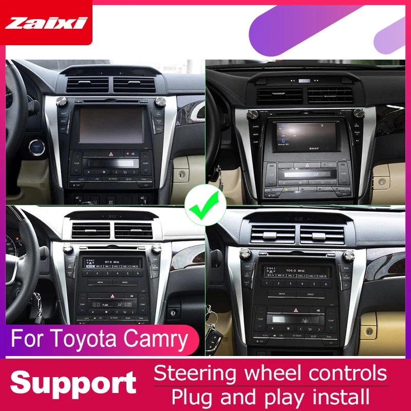 Автомагнитола для Toyota Camry Aurion 2011 ~ 2017 мультимедийный DVD-плеер система GPS-навигации