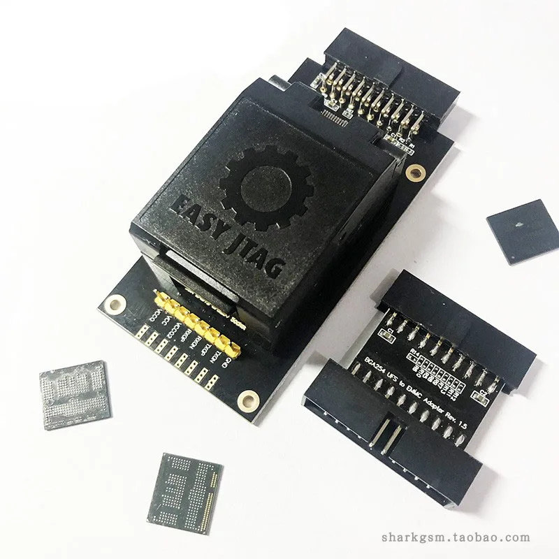 Новинка 2022 г. оригинальный адаптер Easy-Jtag Plus стандартная розетка/EMMC 254 с работой на