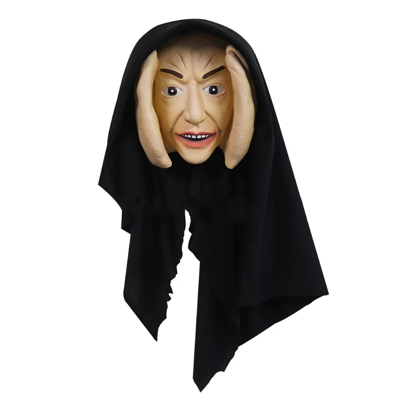 A5KB Halloween Scary Peeper Hanging Mask Horror Peeping Clown Party Window Decoration | Дом и сад