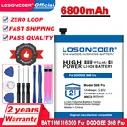 Аккумулятор LOSONCOER Для DOOGEE S68 Pro, 6800 мАч, BAT19M116300, Сменные аксессуары, аккумуляторы, батареи с инструментами