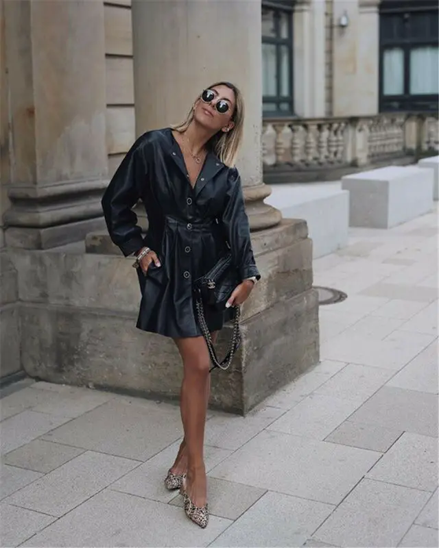 Женская модная Укороченная байкерская куртка из искусственной кожи размера плюс