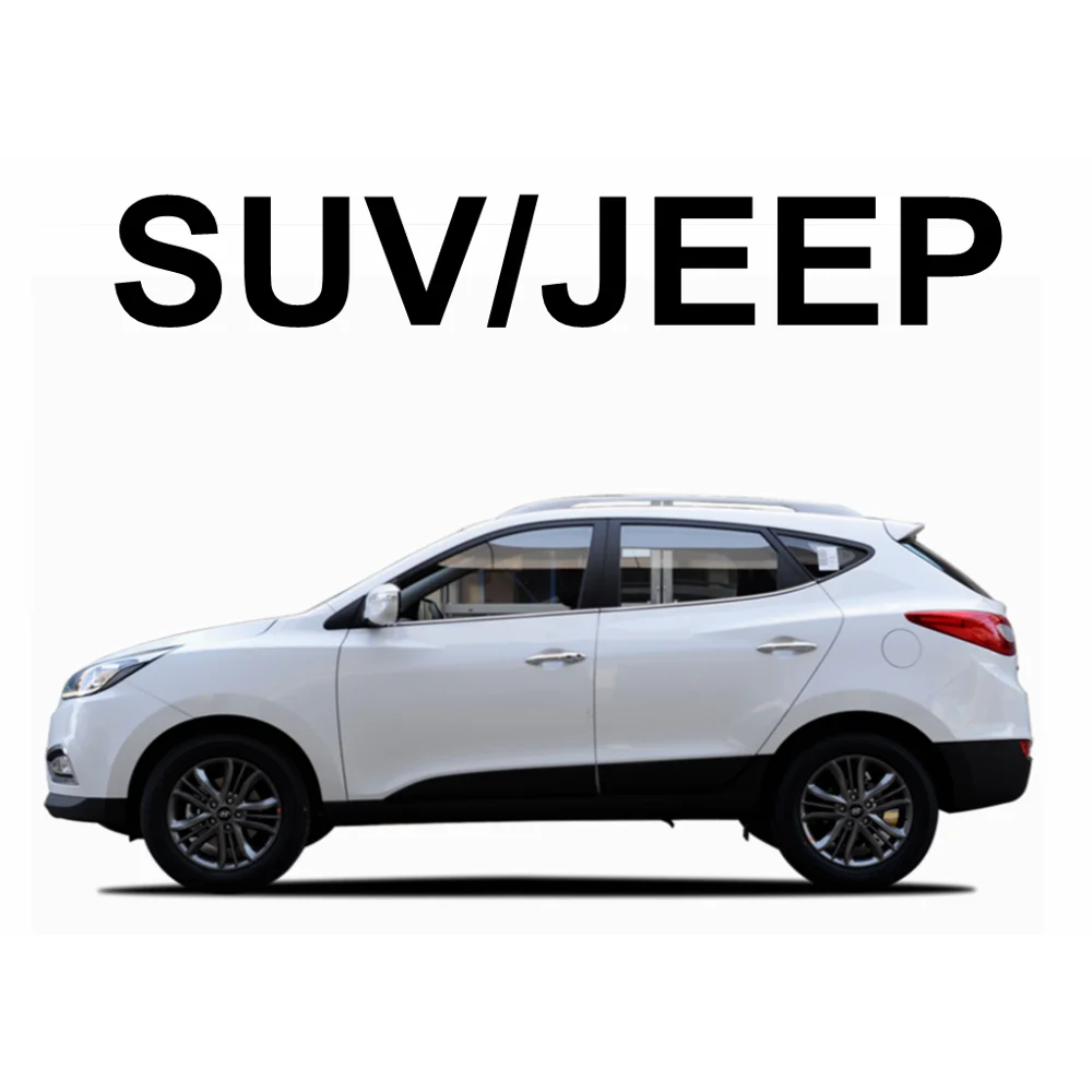 SUV Покрытие на лобовое стекло автомобиля антифриз снег анти-снег Пылезащитная теплоизоляция четыре сезона универсальный для хэтчбек седан внедорожник - Название цвета: SUV