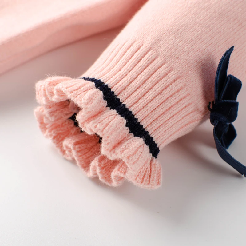 Dinstry/весенне осенний джемпер для маленьких девочек Детский свитер с длинными