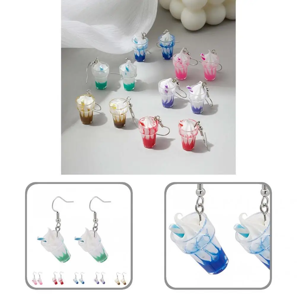 

1 Pair Hook Earrings Stylish Jewelry All Match Lightweight Delicate Hook Earrings for Prom Earrings Women Earrings