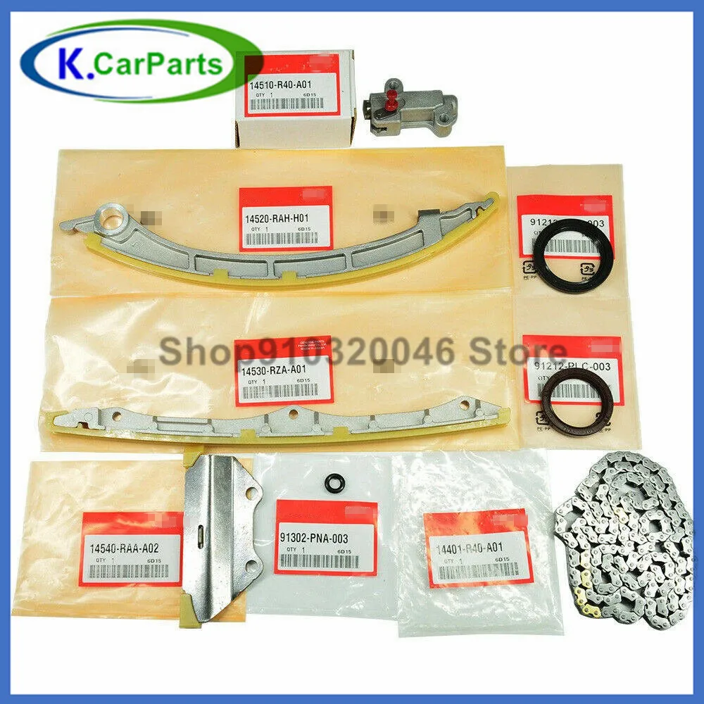 Набор из 8 предметов 14530-RZA-A01 для цепи ГРМ Honda 91302-PNA-004 91212-PNC-003 14510-R40-A01 91302PNA004 |