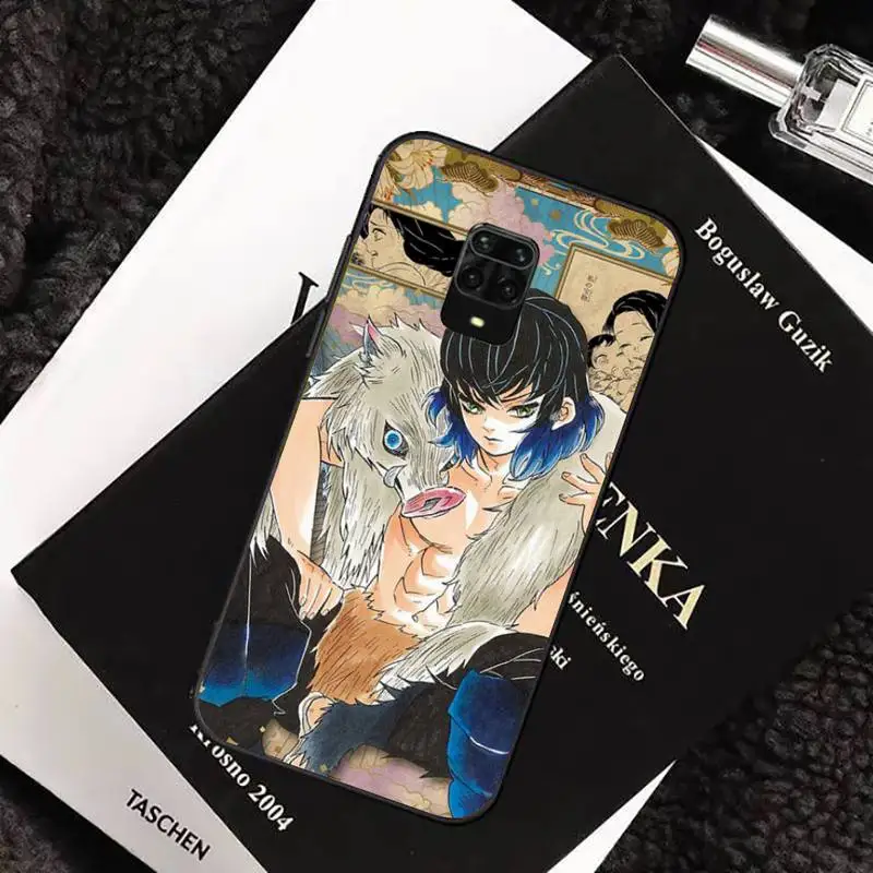 

Demon Slayer Blade Comic Postcard Phone Case For xiaomi redmi note 10 9 9s 8 8t 7 pro max mi note 10 lite pro funda