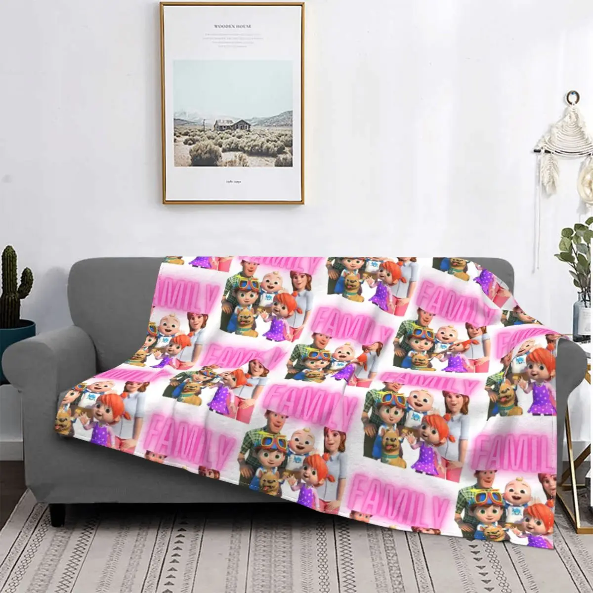 

Cocomelon одеяло Rhymes детское плюшевое теплое супер мягкое Фланелевое Флисовое одеяло s для дивана искусственное одеяло для спальни