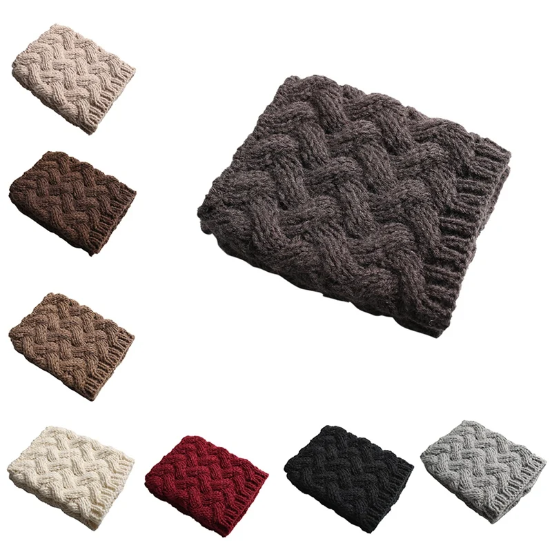 Гетры Рождественские женские короткие толстые акриловые вязаные сапоги манжеты