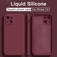 original luxury liquid silicone phone case for iphone 13 12 11 pro max 12 13 mini xs xr x 8 7 plus se 2020 soft thin cover case