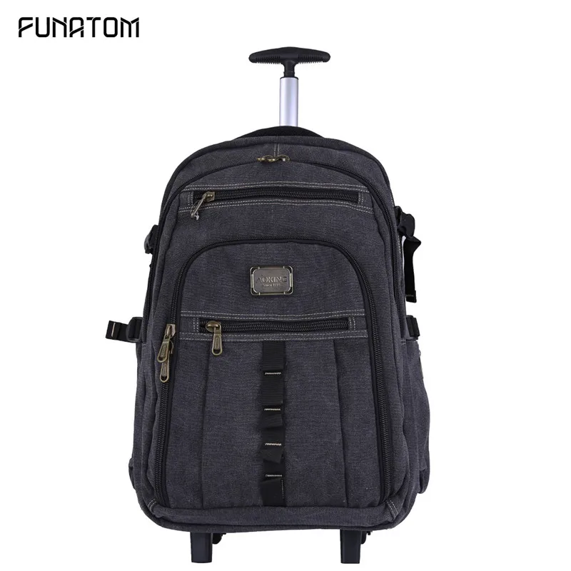 Мужская Дорожная сумка на колесиках рюкзак колесах Сумки Рюкзак с колесиками для