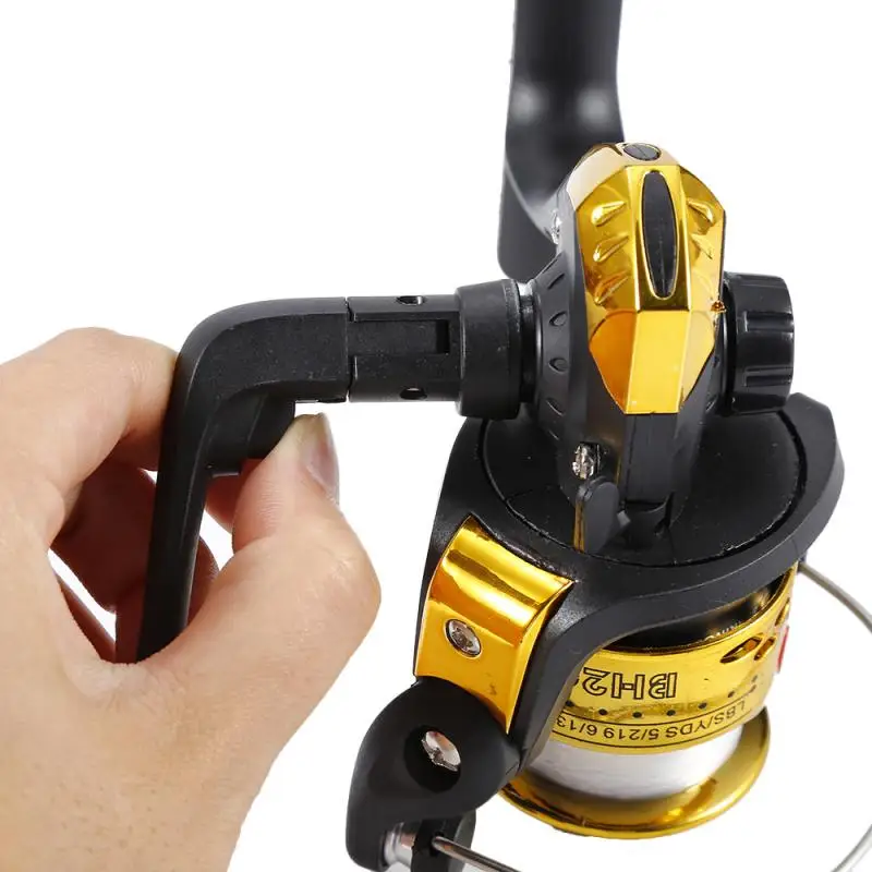 Катушка с гальваническим покрытием для спиннинга 200 маленькие Рыболовные