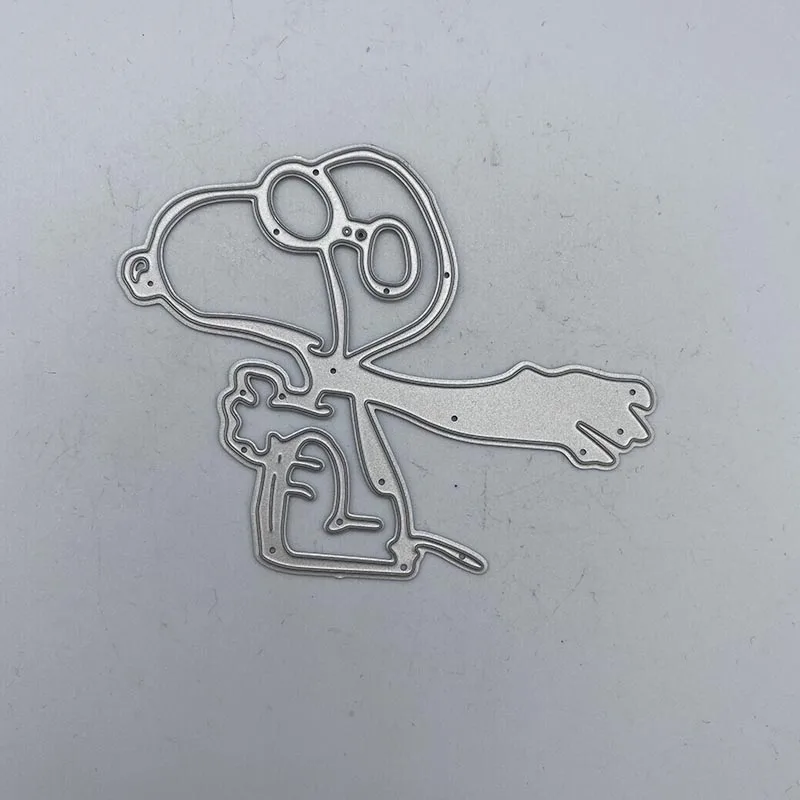 

Metal Cutting Dies Glasses scarf dog for Scrapbooking DIY Photo Album Card Making Decorative Stencil New 2020