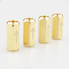 Аудиокабель Audiocrast с позолоченными штанами, стабилизатор шума EMI для DIY USB аналоговый кабель HIFI