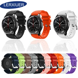 Galaxy watch 46 мм для samsung Galaxy watch Active gear S3 frontier Магнитный 20 мм 22 мм ремешок для часов amazfit ремешок Bip браслет 46 мм
