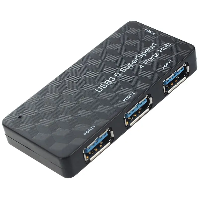 Высокая Скорость 5 Гбит/с 4 Порты и разъёмы док станция USB 3 0 удлинитель адаптер