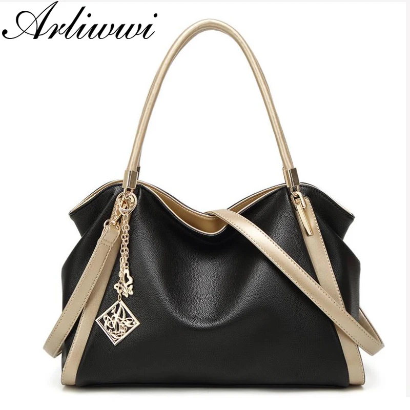 Arliwwi Высококачественная модная сумка из искусственной кожи женская Дизайнерские
