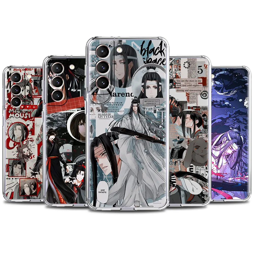 

Anime Mo Dao Zu Shi Silicone Phone Case For Samsung Galaxy S21 S20 Ultra 5G S10 Lite S9 Plus S20 FE Transparent Soft Cover