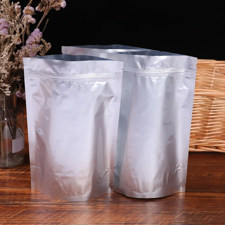 Пакет из алюминиевой фольги с застежкой-молнией упаковка для пищевых продуктов