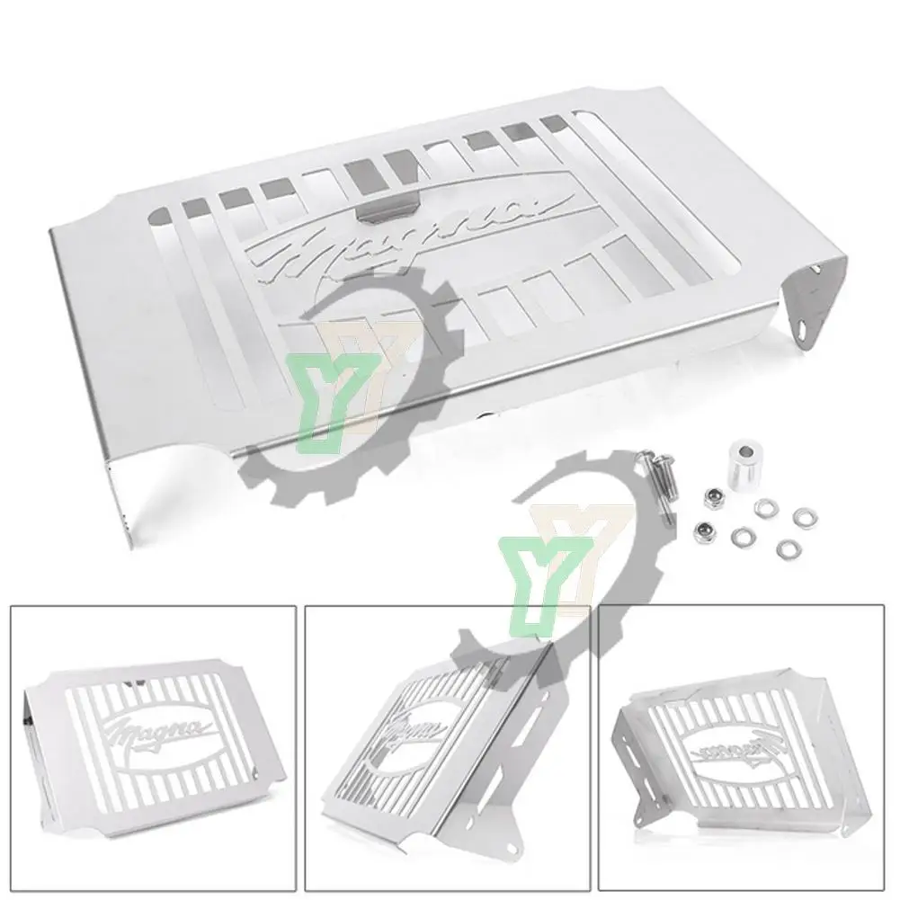 

For Honda Magna VF750 VF 750 1994-1999 2000 2001 2002 2003 Motorcycle Polished Grille Protector Cover Radiator Grill Frame Guard