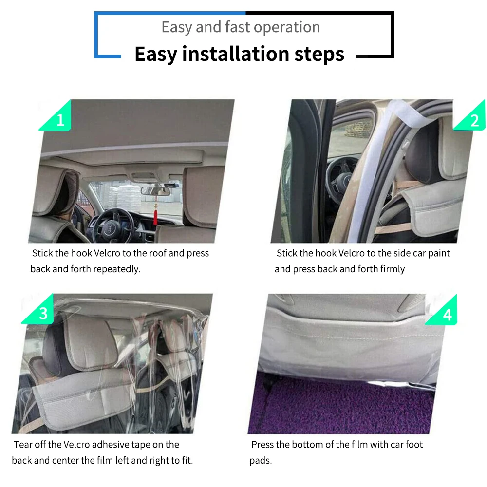 PVC Car Isolation Film Reusable Transparent Protective for BENZ GLA GLC GLE GLS SL SLC SLK AMG GT (size 1.8*2.0m) | Автомобили и