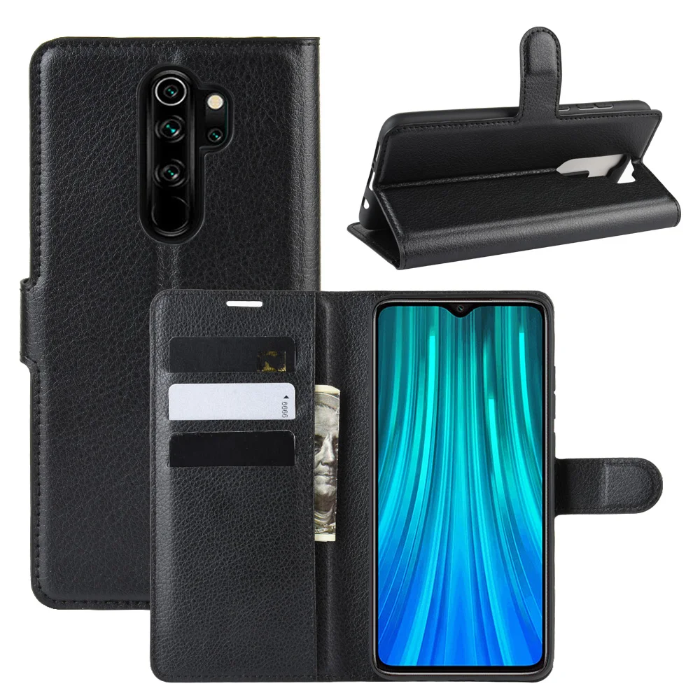 KONSMART 2019 Новый чехол для телефона Xiomi Redmi Note 8 Pro откидной защитный кожаный книжка